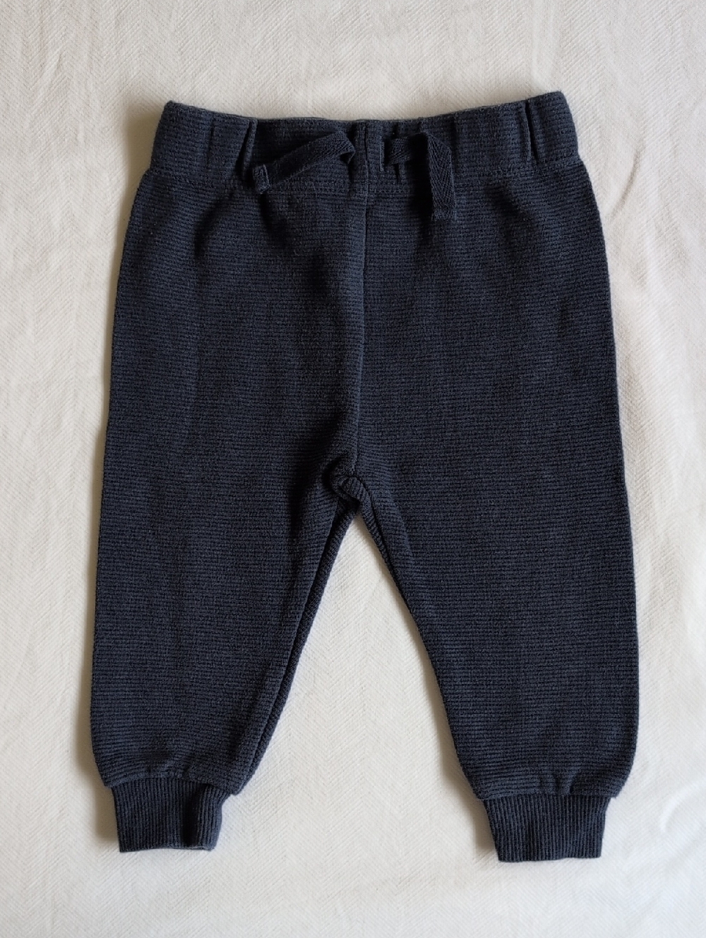 marvel ribbed comfy joggers pants blue 6 months baby